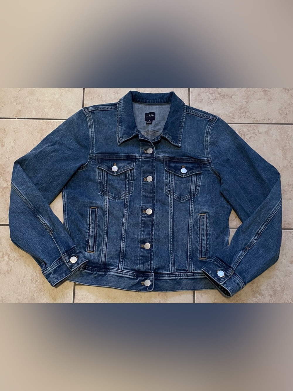 J. Crew Classic Blue Denim Jacket